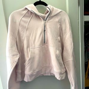 Cropped Lululemon sweatshirt